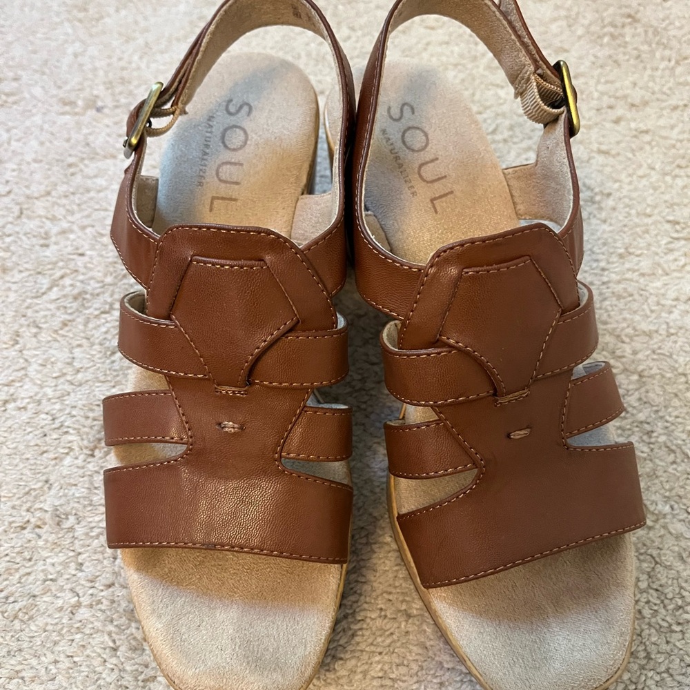 Naturalizer sandals. Very comfortable and versatile